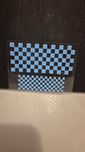Blue Checkered