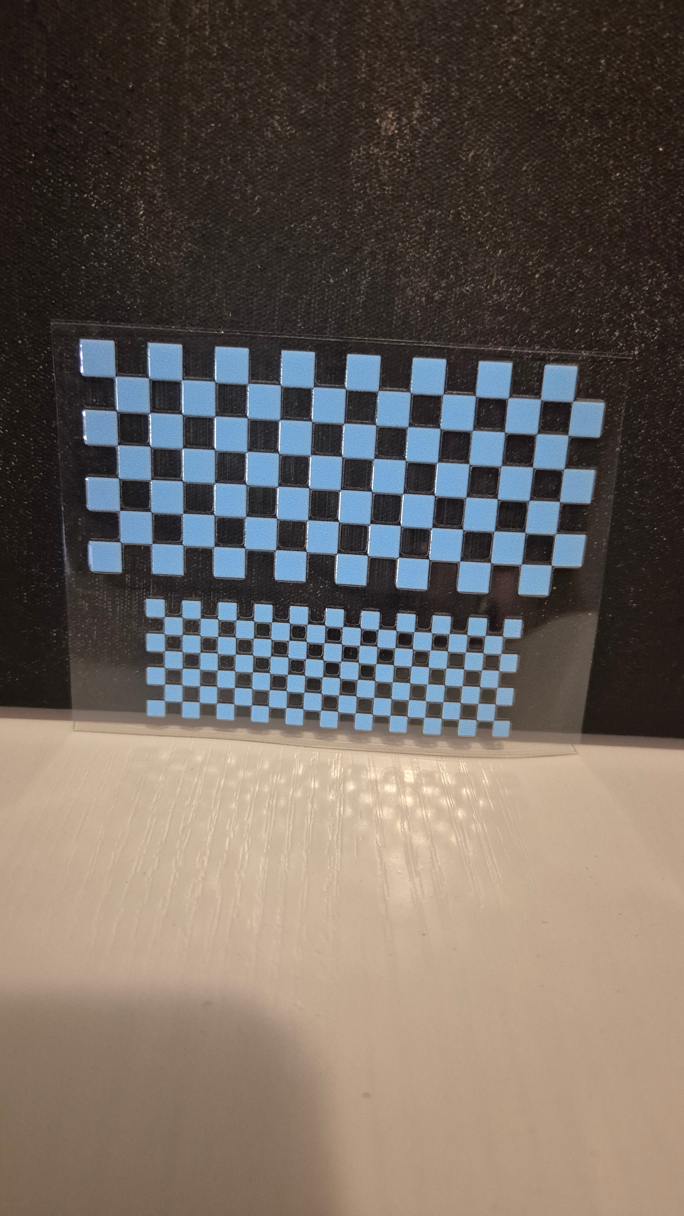 Blue Checkered