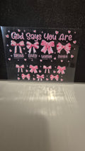 God says you are