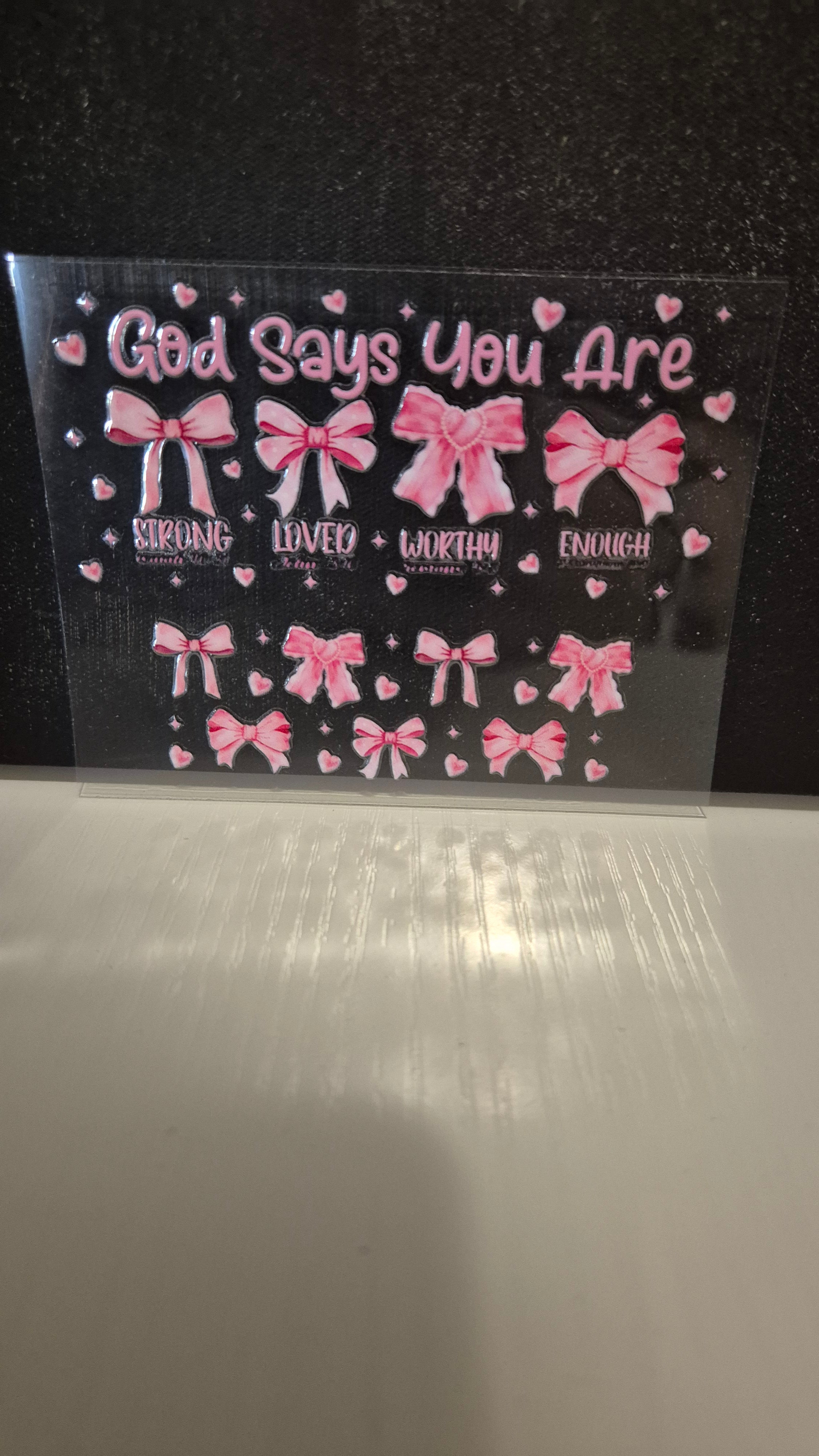 God says you are