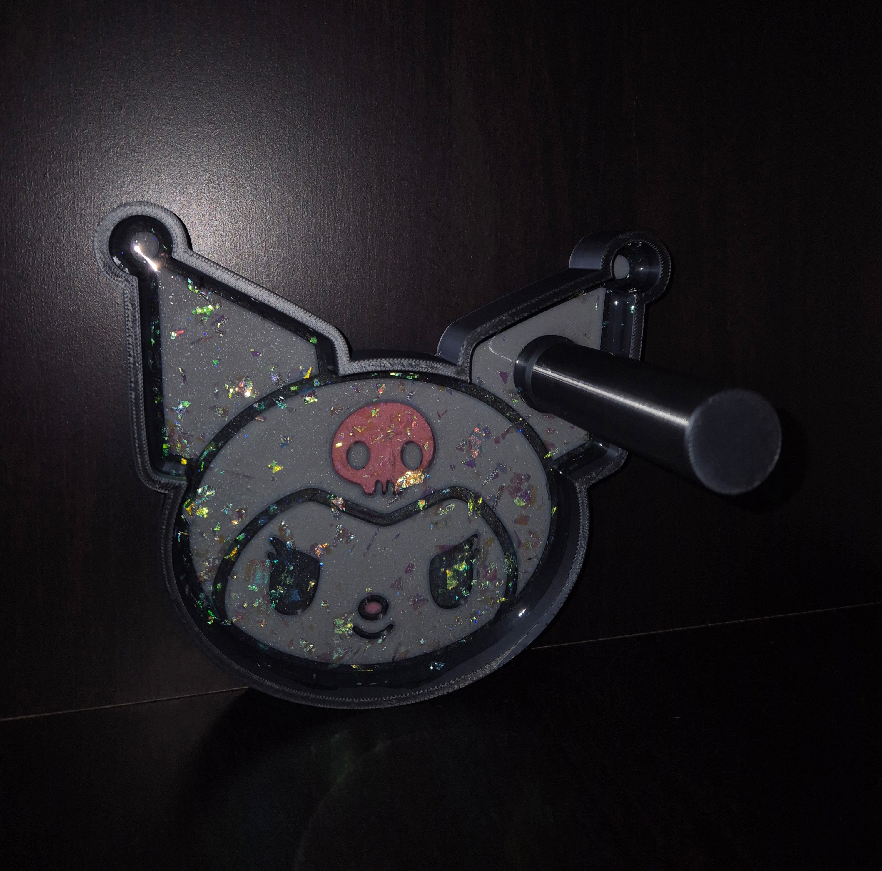 Kuromi Trinket Tray with Scrunchie holder