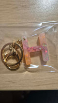 Letter H keychain