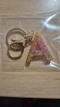 Letter A keychain