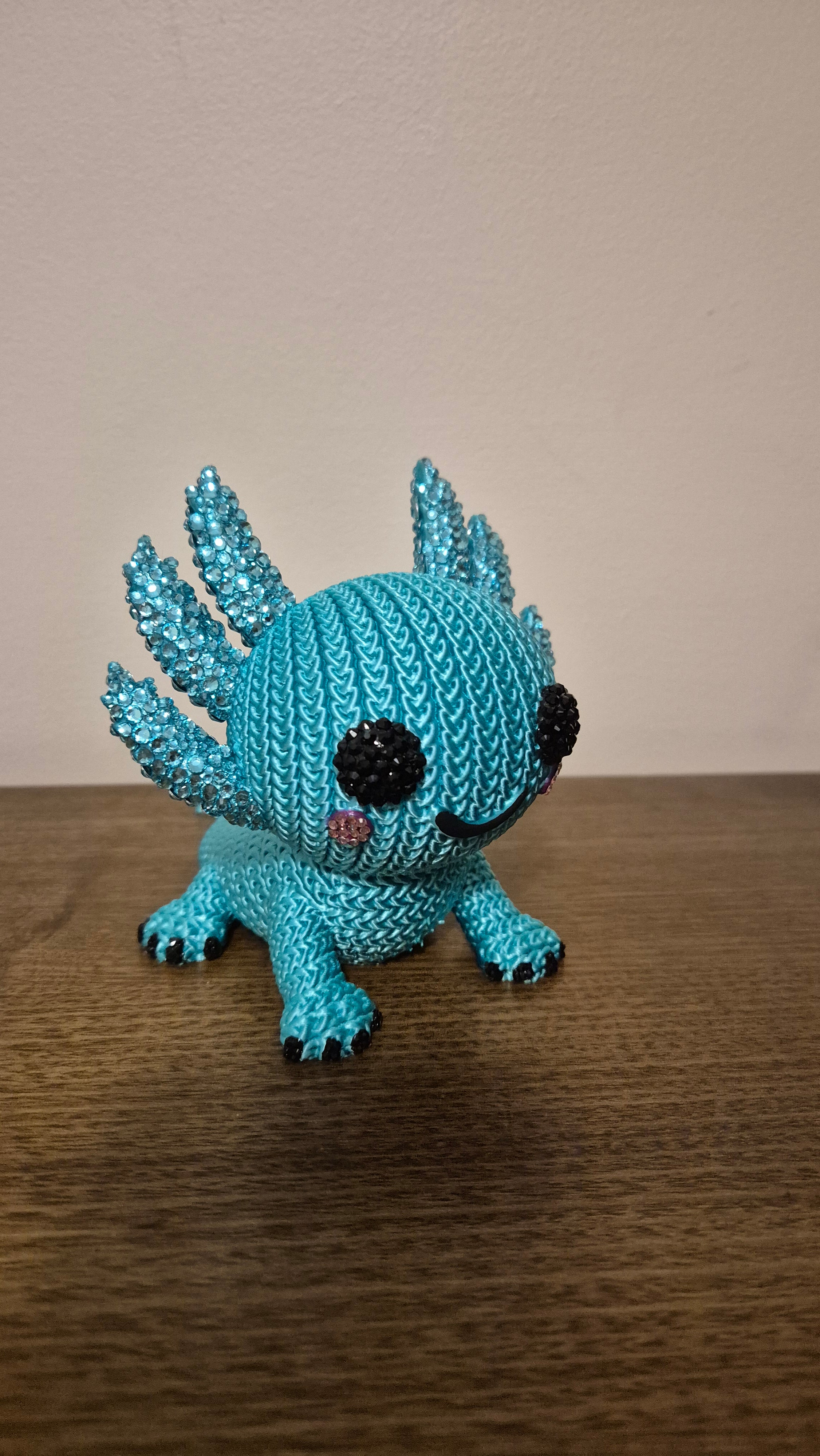 Bedazzled axolotl
