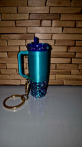 Bedazzled Tumbler Keychain