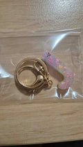 Letter J keychain